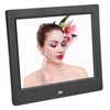 XCLT-808 8 Inch Desktop Electronic Clock Calendar Alarm Digital Photo