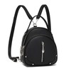 Miss Lulu Waterproof PU Leather Women's Backpack - Lightweight Small