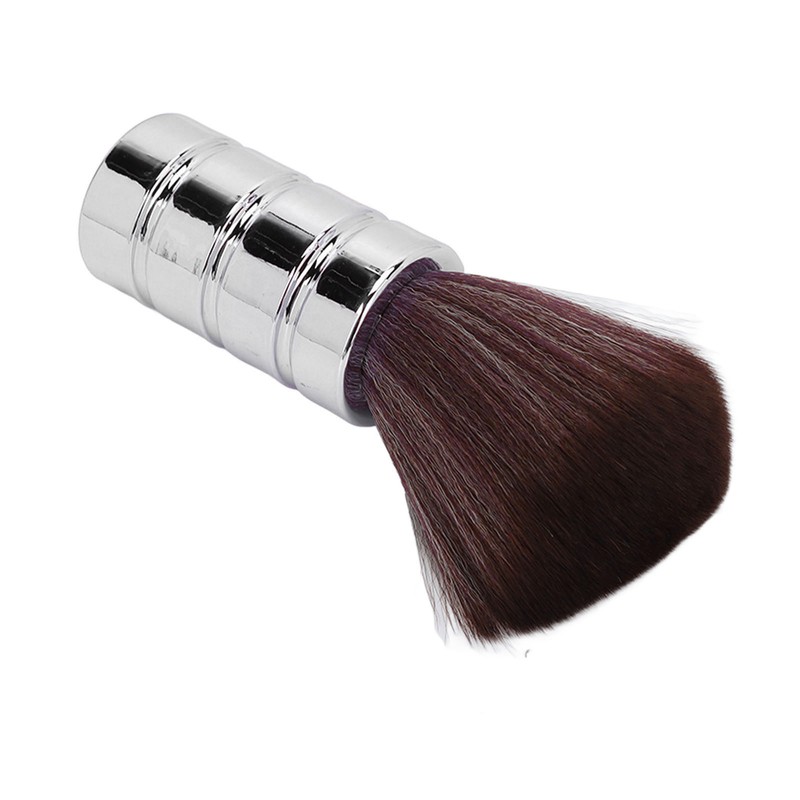 Barber Neck Duster Brush Soft Gentle Electroplating Process Professional Neck