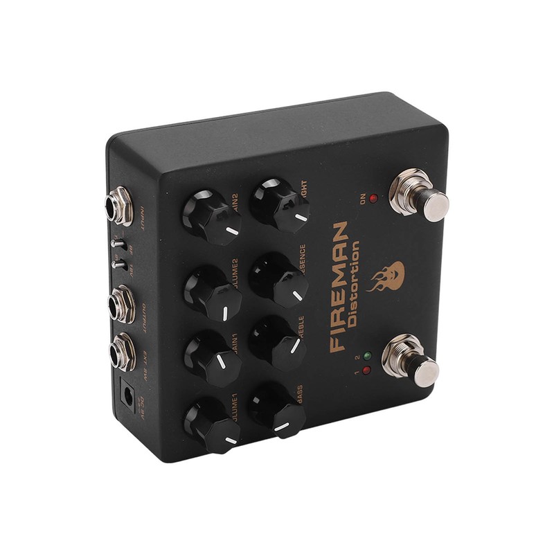 Distortion Effect Pedal 2 Channel Electric Guitar Accessories NDS‑5 with