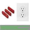 84 Pcs Plastic Switch Receptacle Spacers, Non-Conductive Electrical Outlet Spacers,Gaskets