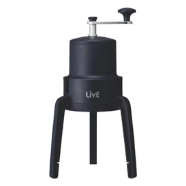 Doshisha IS-D-20BK Manual LivE Ice Shaver, Storage Bag Included, Ice Maker Cup, Black