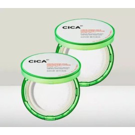 Mideungnok 그린더마 시카 빅 선쿠션 2개 Greendema Cica Big Sun Cushion 2pcs