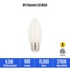 Westinghouse 5318020 6.5 Watt (100 Watt Equivalent) B11 Dimmable Frosted
