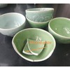 Twokiln Longquan celadon 4.5 inch 10 Oz rice bowl,Celadon glazed