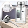 Lallisa 2 Pcs 6 Oz/ 180 ml Clear Pump Dispenser