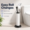 Freestanding Toilet Paper Holder for Bathroom – Rust-Resistant 5-Roll Storage