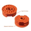 Odashen 6Pack Strimmer Spool Line WX100 Replacement for McGregor MET6032