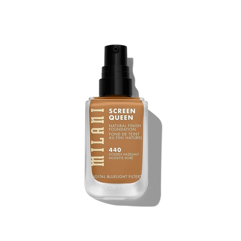 MILANI SCREEN QUEEN LIQUID FOUNDATION (Golden Hazelnut 440)