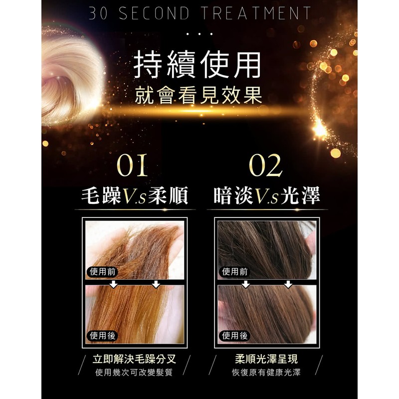KA'FEN KAFEN 30 Second Supple & Shiny Hair Mask Treatment