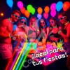 Grupo Carnavallia 100 Pulseras Neón Fosforescente Glow Stick Fiestas Eventos