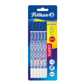 Pelikan Super Pirate B 9 + 1 Action Ink Eraser, Pack of 10
