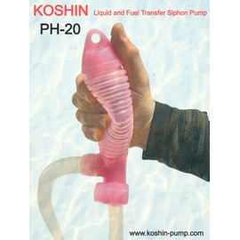 KOSHIN Paco-Pet PH-20 Plastic Siphon Hand Pump from Japan