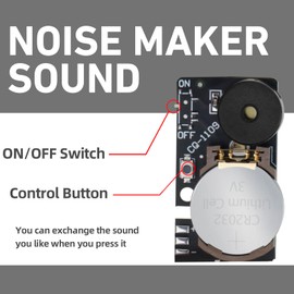 LE TOOTER Annoying Beep Office Prank Devices,3 Packs Prank Chirp Noise Maker Including Different Sounds, Cricket,Beep and More,Point Guard Prank for April Fools Day Gag