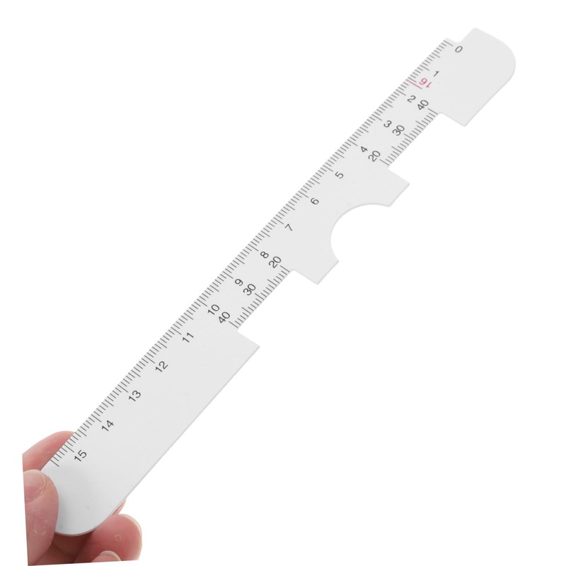 Alipis Ergonomic Eye Measurement Gauge Optometrist's Pd Ruler Portable for