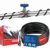 H&G Lifestyles 8W/FT Heat Tape for Water Pipes, Self-Regulating Heat