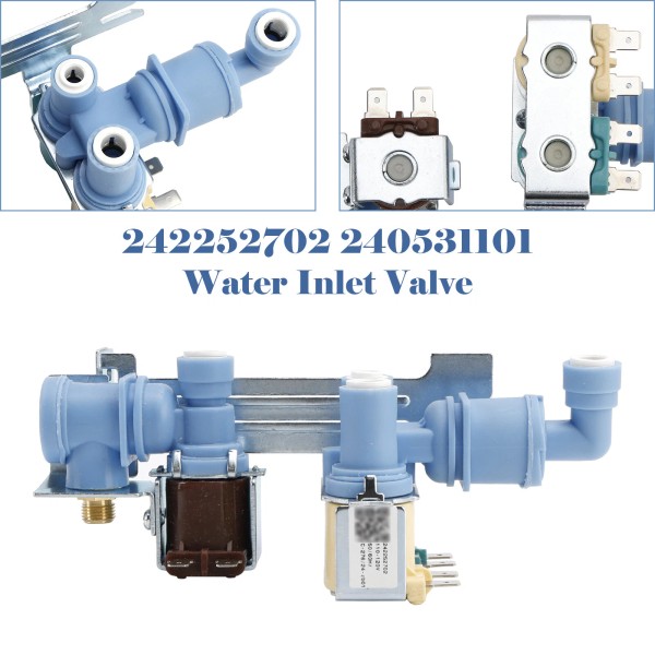 MadHornets 242252702 240531101 Water Inlet Valve for Kenmore for Electrolux