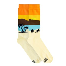 Skunk Socks | Calcetines Unisex Adulto ATARDECER - Variedad de Diseños y Colores | Calcetas de Algodón - Caja de Regalo