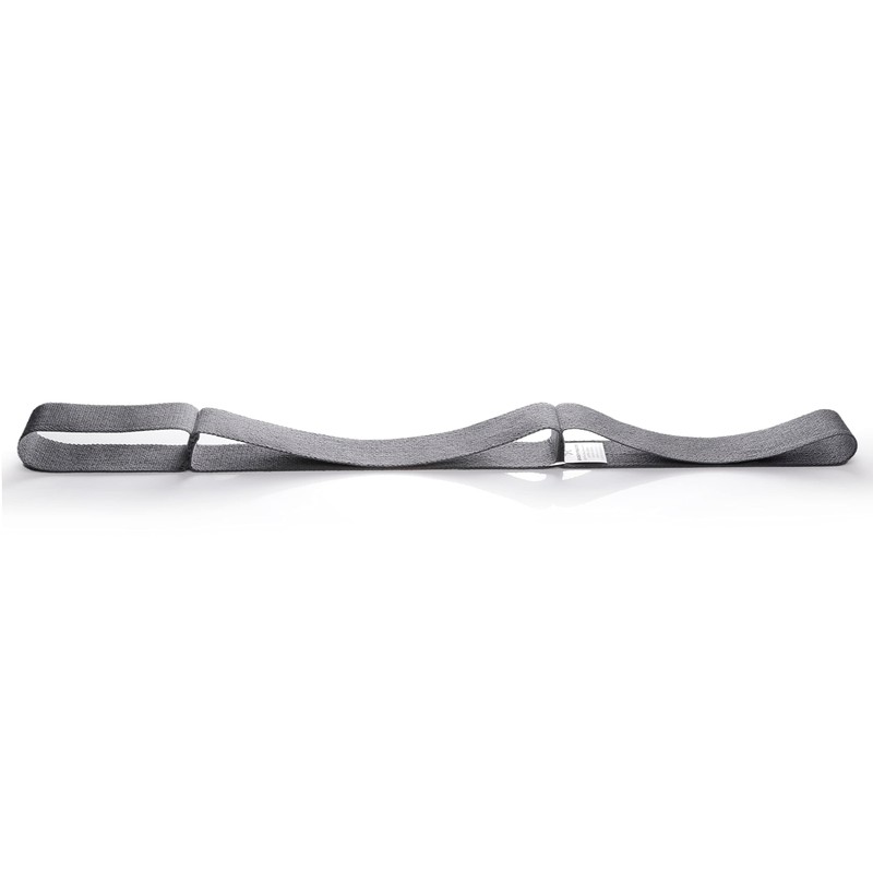 BODYMATE Stretch Yoga Strap with 3 Loops - Fixed Length