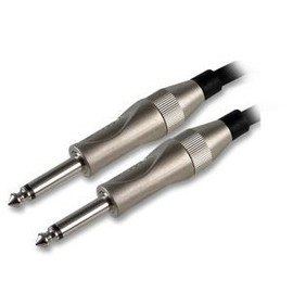 Ex-Pro HQ 6.35mm to 6.35mm (Male to Male, Plug to Plug - Mono) Guitar Lead/Cable - 6m