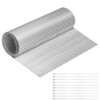 Ummickl 12'' x 20'' Embossed Aluminum Heat Shield High Temperature