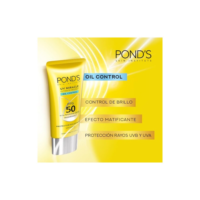POND'S Protector Solar Facial 50 FPS UV Miracle Oil Control,