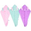 Hair Cap, Towel Cap, Hair Dry Towel, Girls, Cute, Kids,