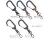 Highstyle Keychain, Tochigi Leather & Lightweight Aluminum Carabiner + Minascan