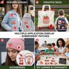 20Pcs Strawberry Iron on Patches Applique Cute Fruit Decorative Embroidered