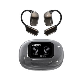 Yonblow Translation Earbuds Real Time, Translator Earbuds with LED Touch Screen 50H Playtime，Offline Translator for Exploring Expat Life Freely, Compatible with iOS & Android （Black）