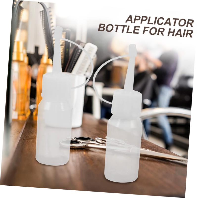 COLLBATH Root Comb Applicator Bottle for Hair Oil Pointed Mouth