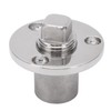 50mm Boat Garboard Drain Plug Stainless Steel Mirror Polish UV