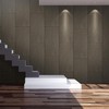 KASARO PU 3D Faux Stone Wall Panels, 4 PCS Wainscoting