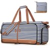 Lekesky Travel Duffle Bag Women Weekender Bags with Shoe Compartment