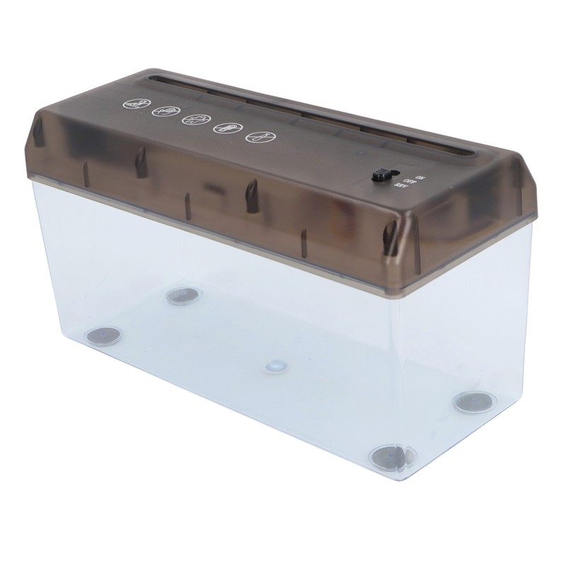 Strip Cut Paper Shredder USB Or Battery Powered Electric A4