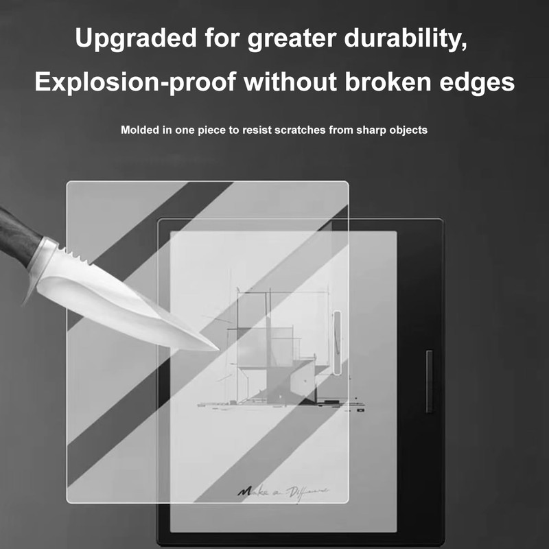 LaoShuSheng Anti-Glare Matte Screen Protector Designed for 7" Onyx Boox