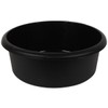 New Home Whitefurze Kitchen Black Large Round Washing Up Bowl