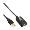 InLine USB 2.0 Active Extension with Signal Amplification Repeater Male