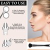 Nose Contour U-Shaped Makeup Brush - 2-in-1 Dual Ended, Precision
