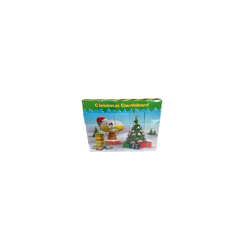Toxic Waste Sour Candy Advent Calendar 75g
