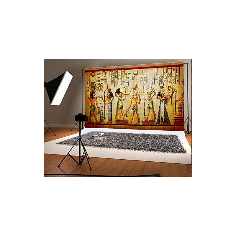 Xiaoterna 2.7 x 1.8 m Ancient Egypt Backdrop Ancient Egyptian