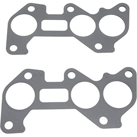 Autobahn88 Manifold Gasket, compatible with Toyota Supra Soarer Chaser Aristo JZX100 JZX110 JZZ330 1JZ-GTE Turbo VVTi, OEM: 17173-88410 (Set of 2 Pieces)