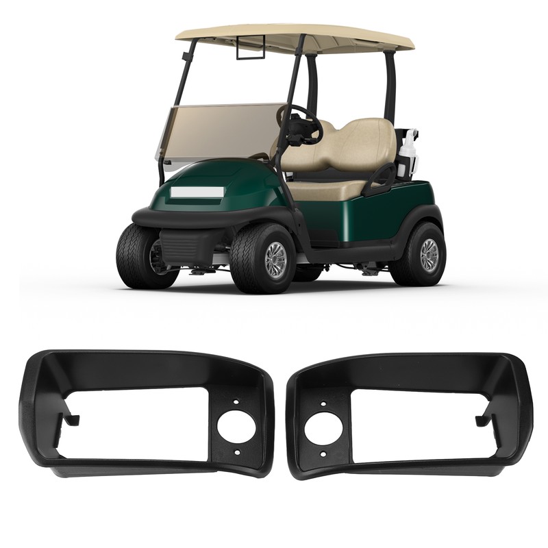 Pair Club Car Headlight Bezel Passenger Driver Side 1016879 Replacement