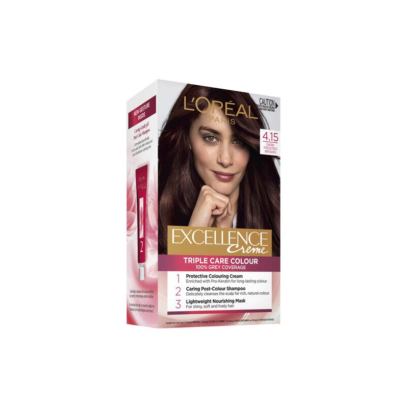 L'Oreal Excell 4.15 Dark Frosted Brown