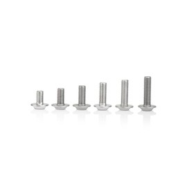 Universal 3-Hole Cycling Cleat Screws, 10mm in Length, Stainless Steel, T-25 Tox Head, Fits SPD-SL, Keo, Deltra Style 3-Hole Cleat System, 6 Pack (6, 10mm)