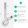 everlar® Safety swing hook, high-strength screw hook with thread: safety