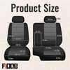 Fioqe 60/40 Split Bench Seat Covers for Toyota Pickup 1989-1994,