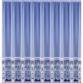 Brazil net curtain 42" drop - sold by the meter