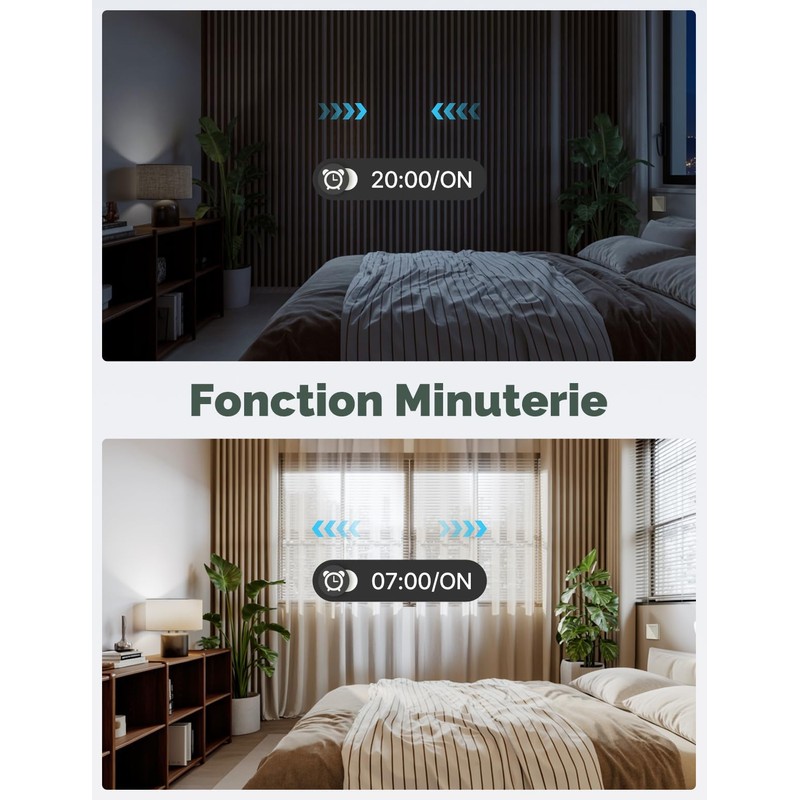 MOES WiFi Smart Shutter Switch, Percentage Shutter Control, Touch Alexa