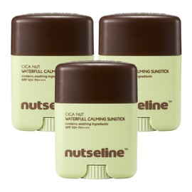 Nutserine Cica Nut Waterful Calming Sun Stick 20gX3 / 넛세린 시카 넛 워터풀 카밍 선스틱 20gX3개